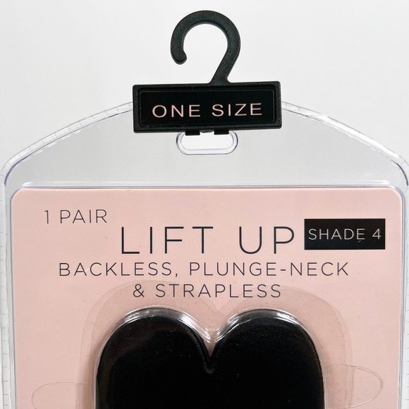 Lift Up Backless, Plunge-Neck & Strapless Shade 4 (1 Pair) - Picture 2 of 7